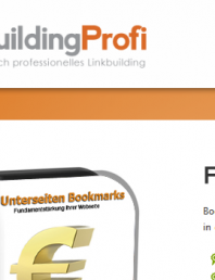 Linkbuilding Profi